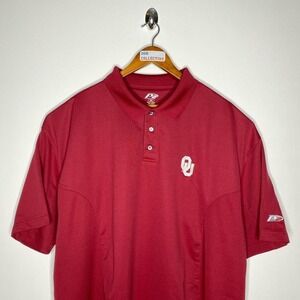 Oklahoma Sooners university college polo shirt